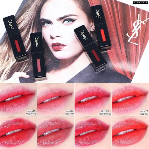 ysl glossy stain 13 swatch|YSL vinyl cream lip stain.